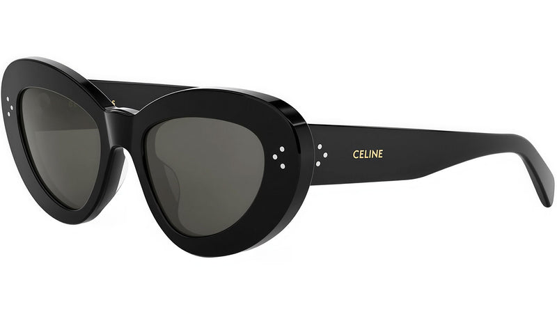 CELINE 3 Dots Black Cat Eye Sunglasses