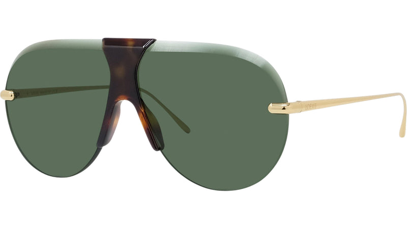 Slim Havana Mask Sunglasses
