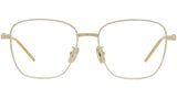 GV Speed Gold Geometric Eyeglasses