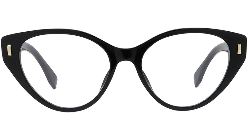 Fendi First Black Cat Eye Eyeglasses