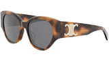 Maxi Triomphe Tortoise Butterfly Sunglasses