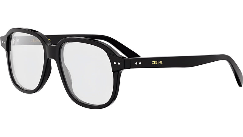 CELINE Thin Black Square Eyeglasses