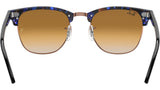 Clubmaster RB3016 125651 spotted brown/blue