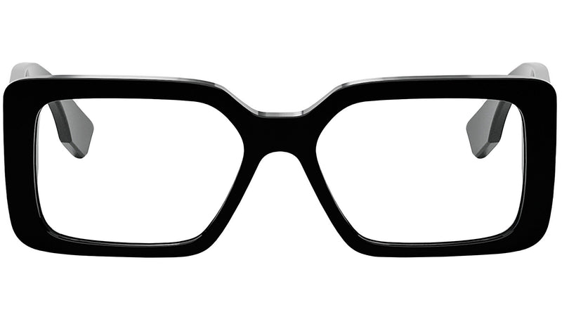 Baguette Black Rectangular Eyeglasses