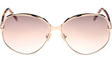 Yvette-02 FT0913 28F Rose Gold Brown