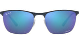 RB3686 92044L blue on gunmetal