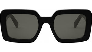 Triomphe Black Square Sunglasses