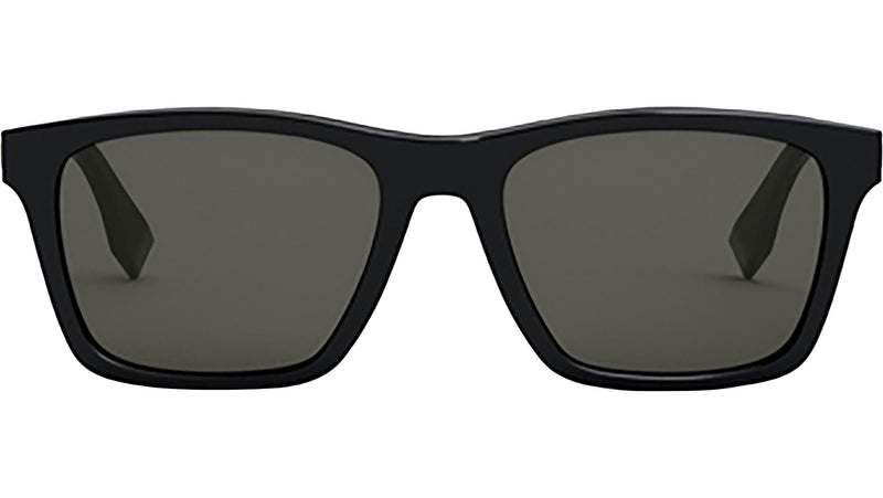 Fendi Essential Black Rectangular Sunglasses