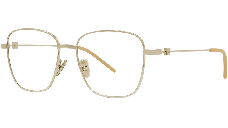 GV Speed Gold Geometric Eyeglasses