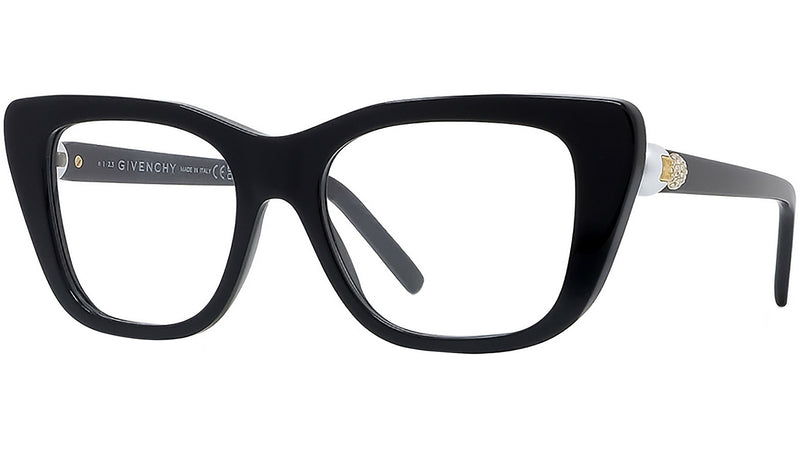Pearl Black Rectangular Eyeglasses