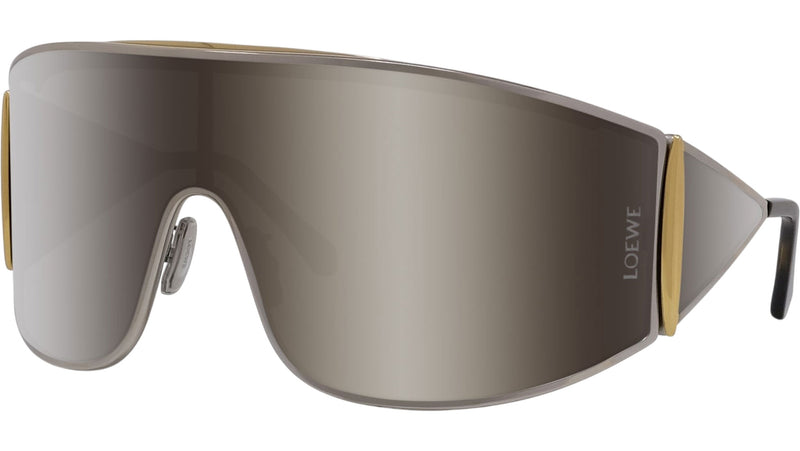 Speed Shield Silver Mask Sunglasses
