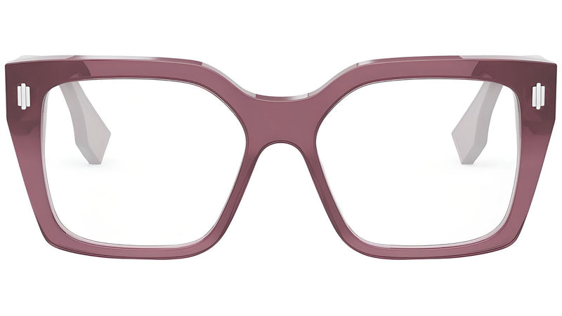 Fendi Roma Violet Square Eyeglasses