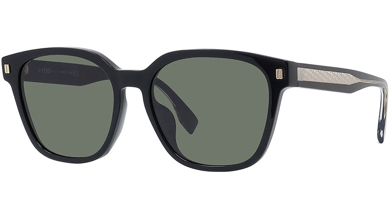 Fendi Way Black Geometric Sunglasses