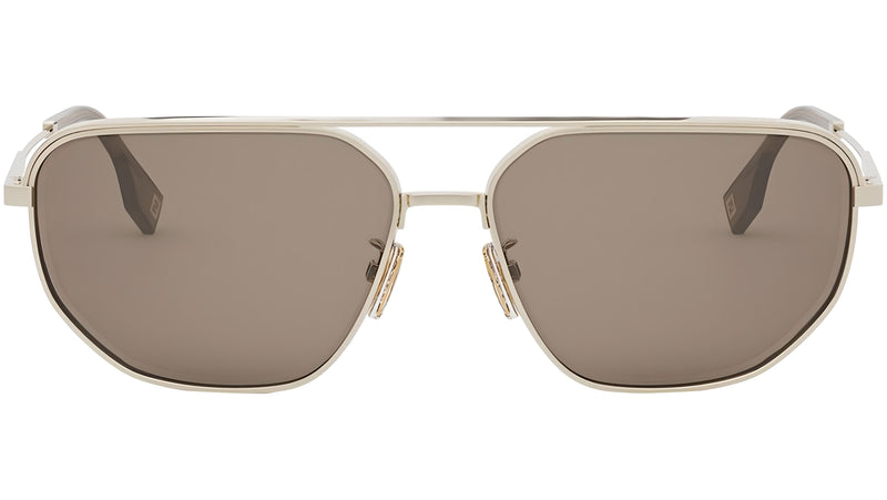 Fendi Travel Gold Pilot Sunglasses