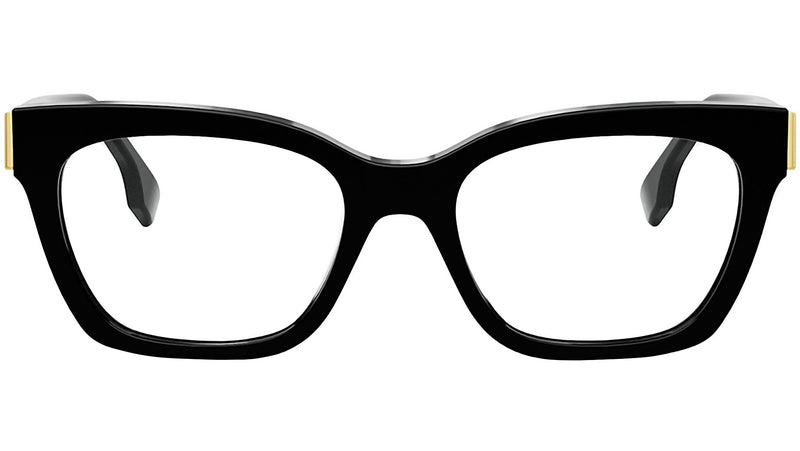 Fendi First Black Square Eyeglasses