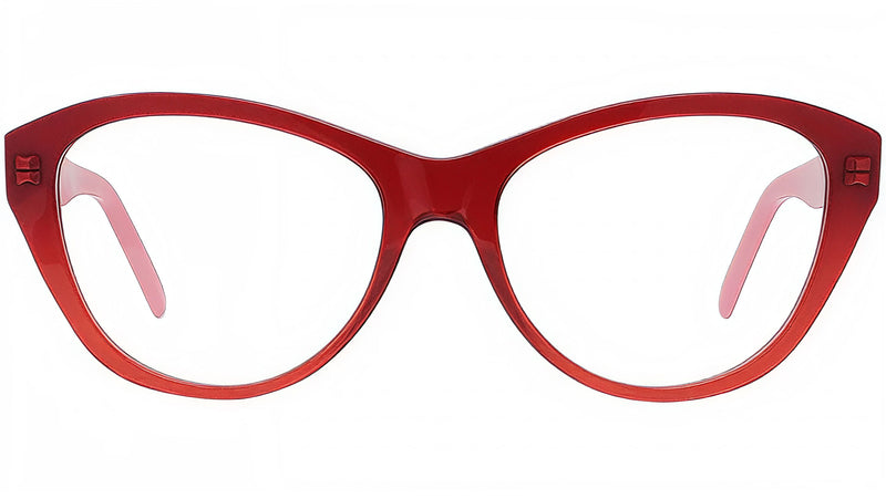 4G Liquid Red Butterfly Eyeglasses