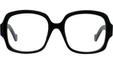 Anagram Black Square Eyeglasses
