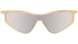 Signature Gold Geometric Sunglasses