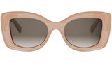 CELINE 3 Dots Pink Geometric Sunglasses