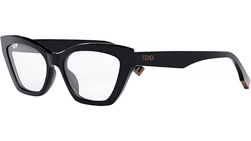 Fendi Way Black Cat Eye Eyeglasses