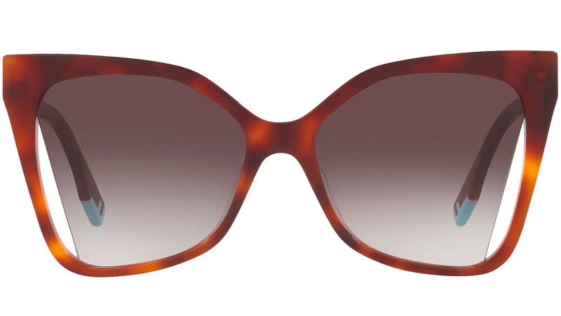 Fendi Way Brown Geometric Sunglasses