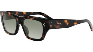 3 Dots HD Tortoise Geometric Sunglasses