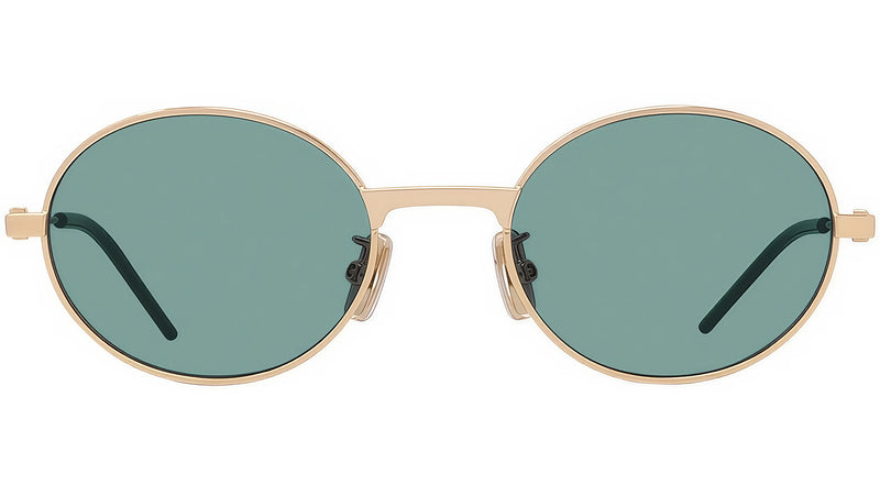 GV Speed Gold Round Sunglasses