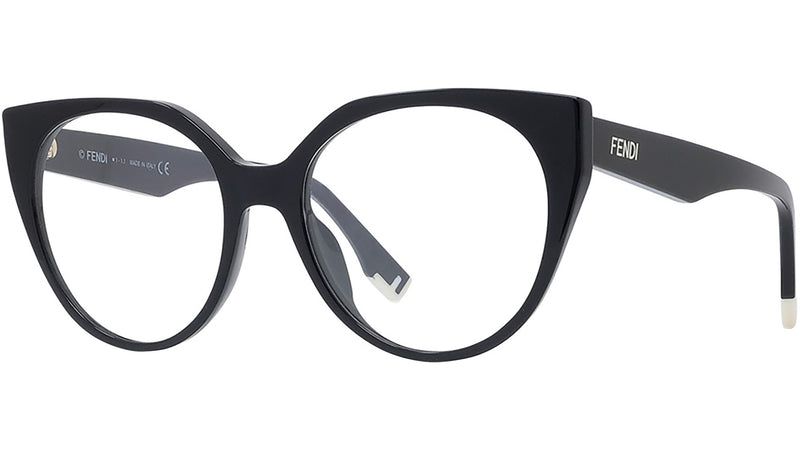 Fendi Way Black Cat Eye Eyeglasses