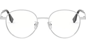 Fendi Travel Silver Round Eyeglasses