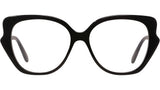 Slim Black Butterfly Eyeglasses