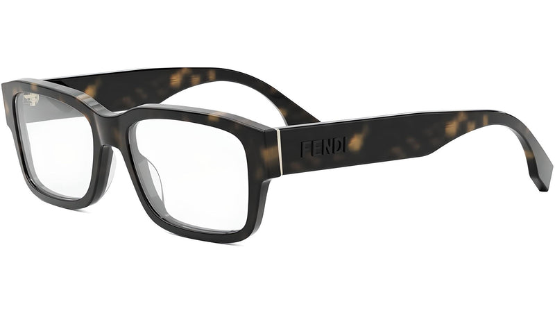 Signature Havana Rectangular Eyeglasses