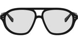 CELINE Thin Black Pilot Sunglasses