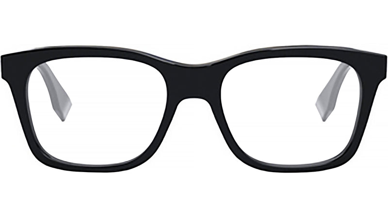 Fendi Essential Black Rectangular Eyeglasses