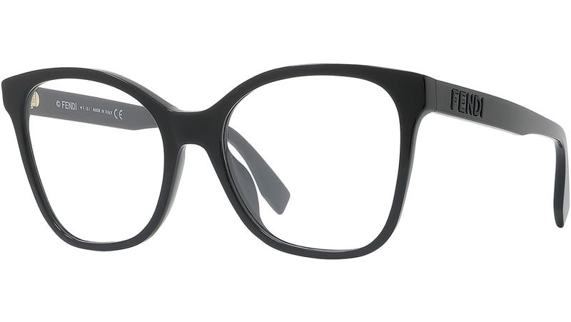 Lettering Black Butterfly Eyeglasses