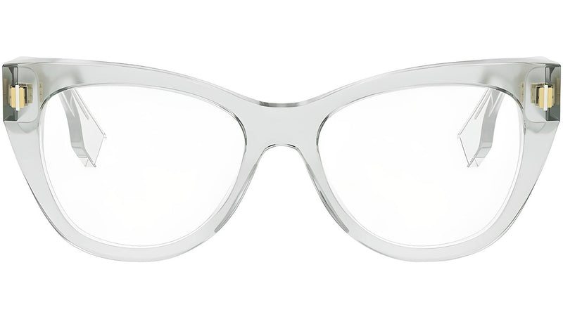 Fendi Roma Green Round Eyeglasses