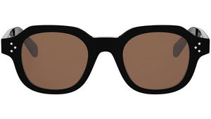 CELINE 3 Dots HD Black Square Sunglasses