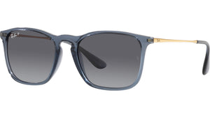 Chris RB4187 6592T3 transparent blue