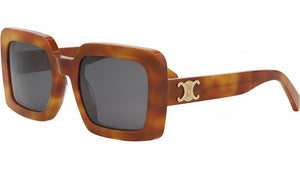 Triomphe Tortoise Square Sunglasses