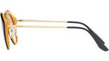 PR 18US blue yellow pale gold