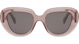 3 Dots Pink Butterfly Sunglasses