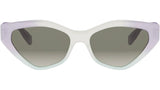 Triomphe Purple Cat Eye Sunglasses