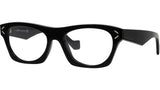 Thin Black Geometric Eyeglasses