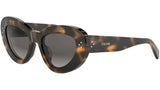 CELINE 3 Dots Tortoise Cat Eye Sunglasses