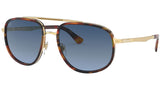 PO2465S gold and brown blue
